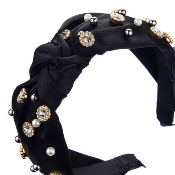 Accessories - 2/$20 Black embellished headband